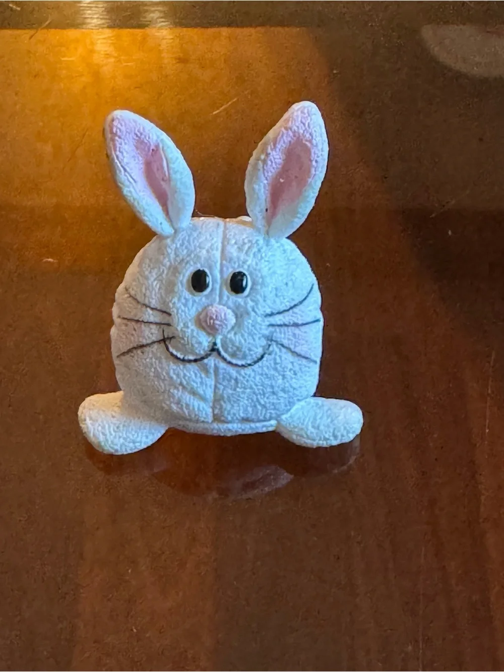 Bunny Pin Brooch Pair‎ Vintage Handcrafted Spring Easter
